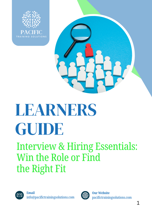 Learners Guide - Hiring Essentials