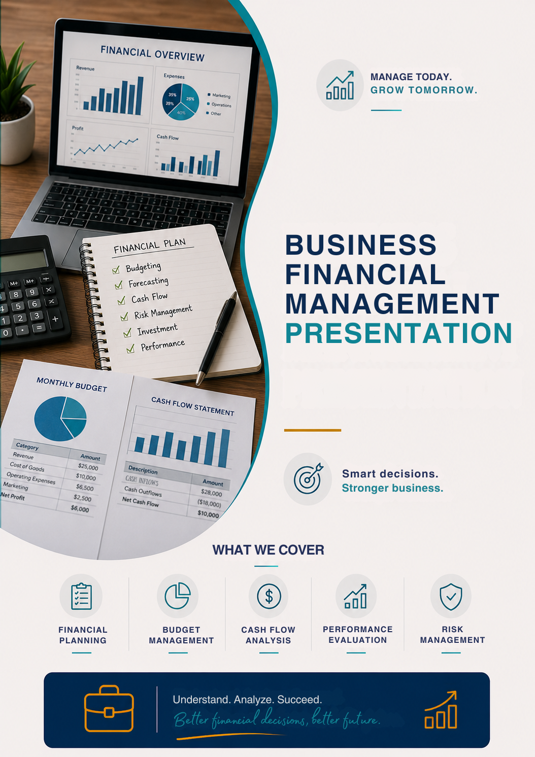 Business Financial Management Presentation | Budgeting, Cash Flow & Financial Planning Training