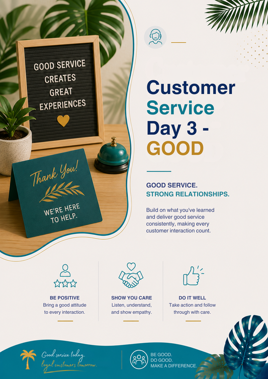 Customer Service Day 3