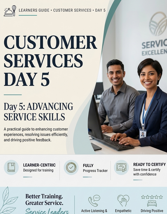 Customer Service Day 5