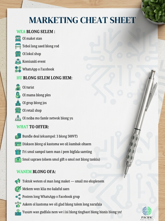 Marketing Cheat Sheet b