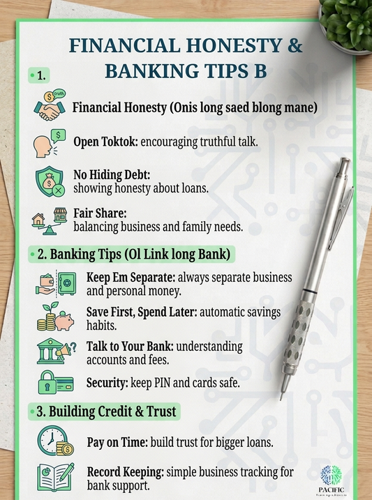 Financial Honesty & Banking Tips B