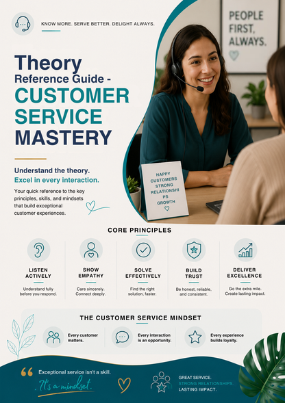 Theory Reference Guide – Customer Service Mastery