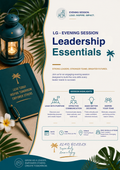 Leadership Essentials Evening Session Presentation | Leadership Training Workshop Template