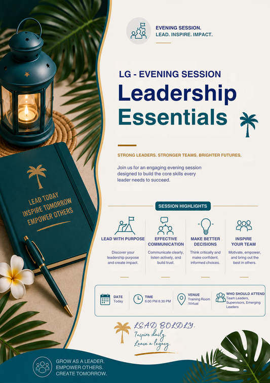 Learners Guide – Leadership Essentials Evening Session