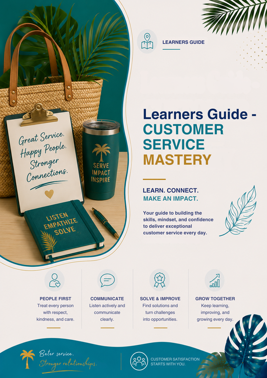 Learners Guide – Customer Service Mastery