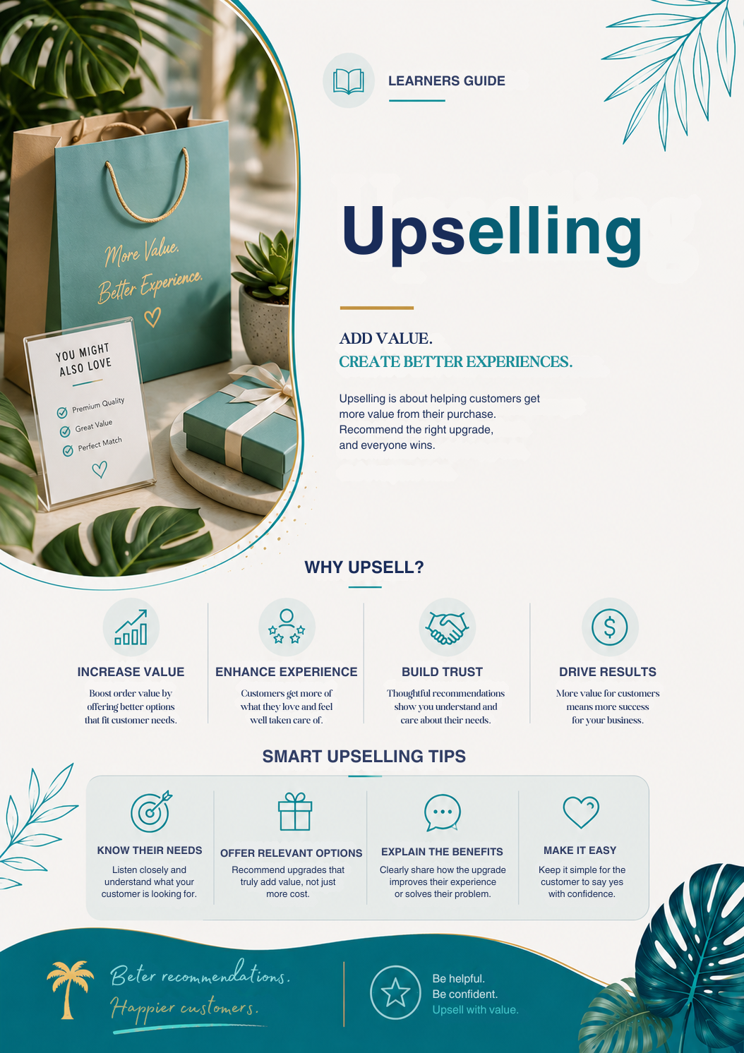 Learners Guide - Upselling
