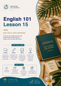 English 101 Lesson 15