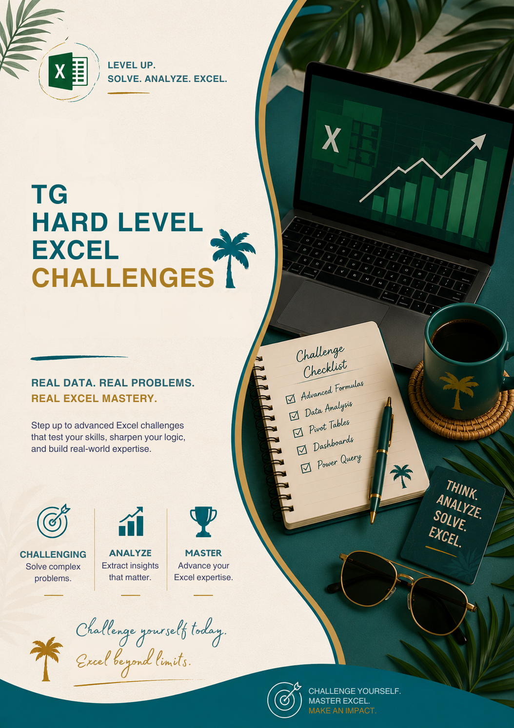 Teaching Guide – Hard Level Excel Challenges