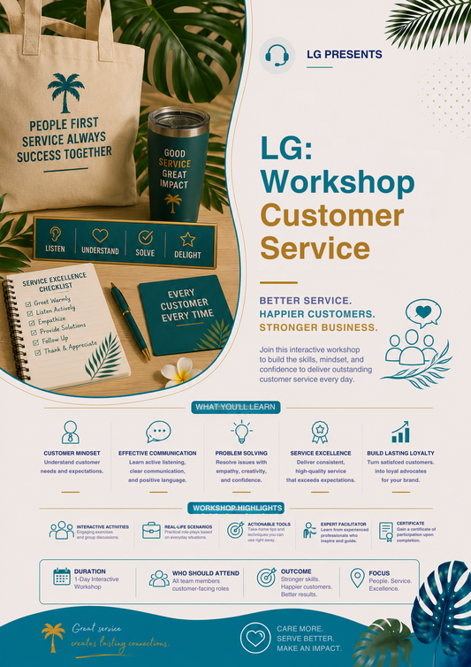 Learners Guide – Workshop Customer Service