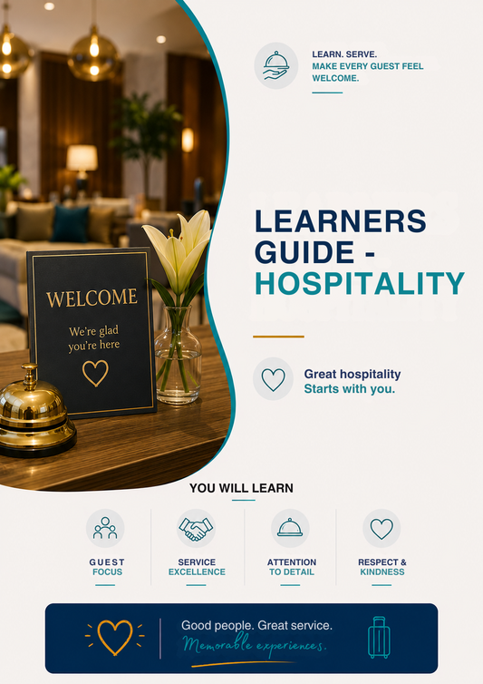 Learners Guide – Hospitality
