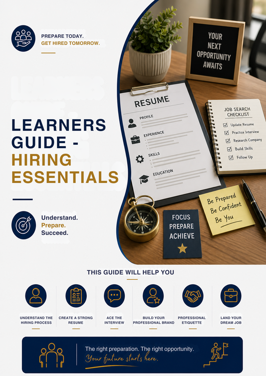 Learners Guide - Hiring Essentials