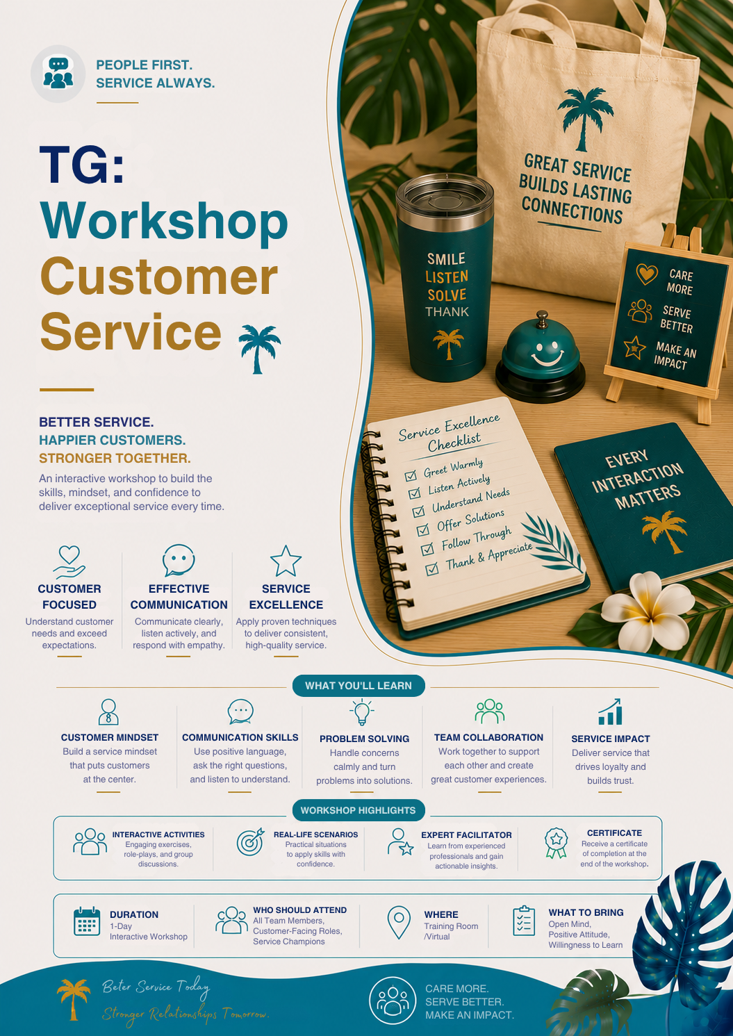Teaching Guide – Workshop Customer Service
