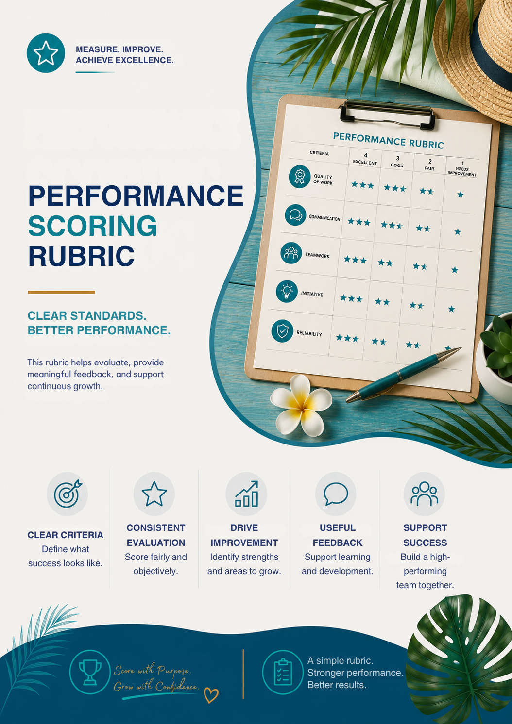 PERFORMANCE SCORING RUBRIC