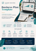 Business Plan Template | Professional Business Planning Workbook & Startup Guide