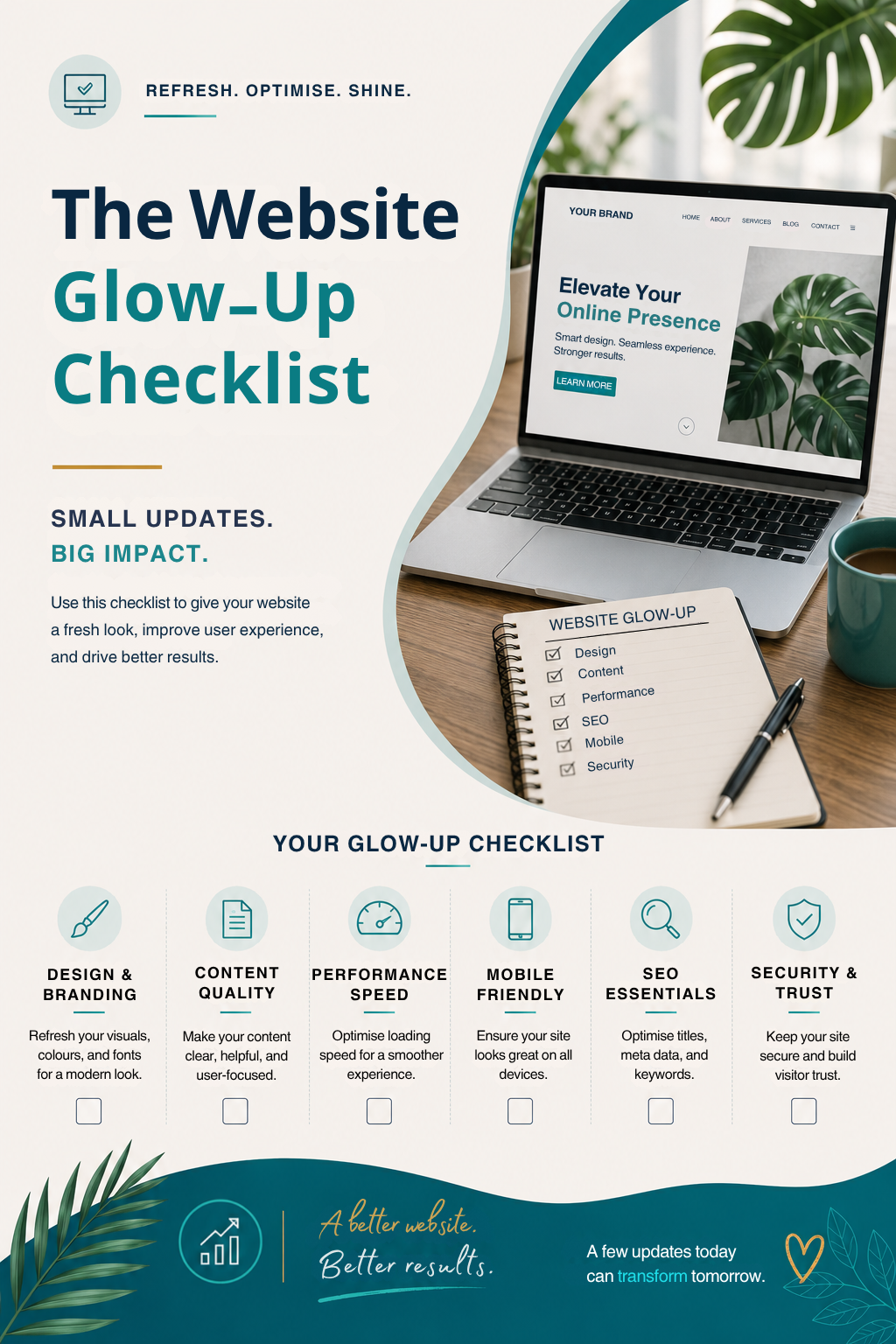 Website Glow-Up Checklist