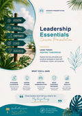 Leadership Essentials Presentation Template | Editable Leadership Training Workshop Slides for Managers & Team Leaders
