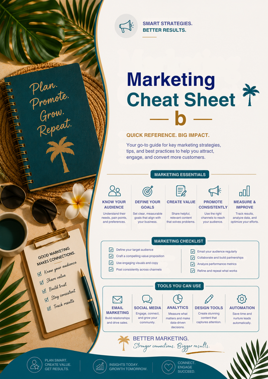 Marketing Cheat Sheet
