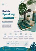 Public Speaking 6-Hour Workshop Trainer Guide | Presentation Skills Training Manual, Communication Workshop Resource & Leadership Development Guide