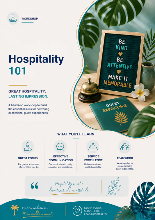 Workshop Hospitality 101