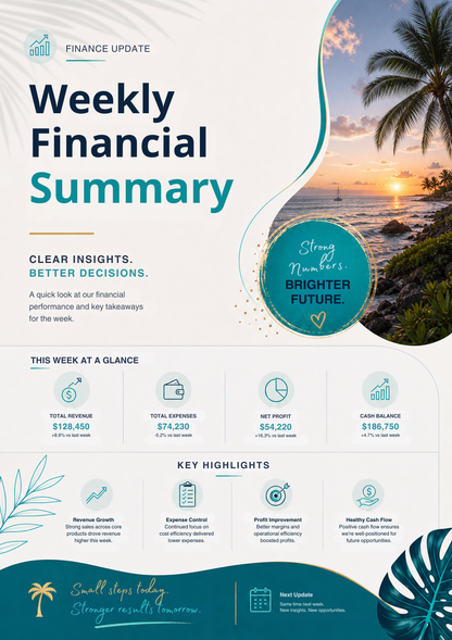 Weekly Financial Summary